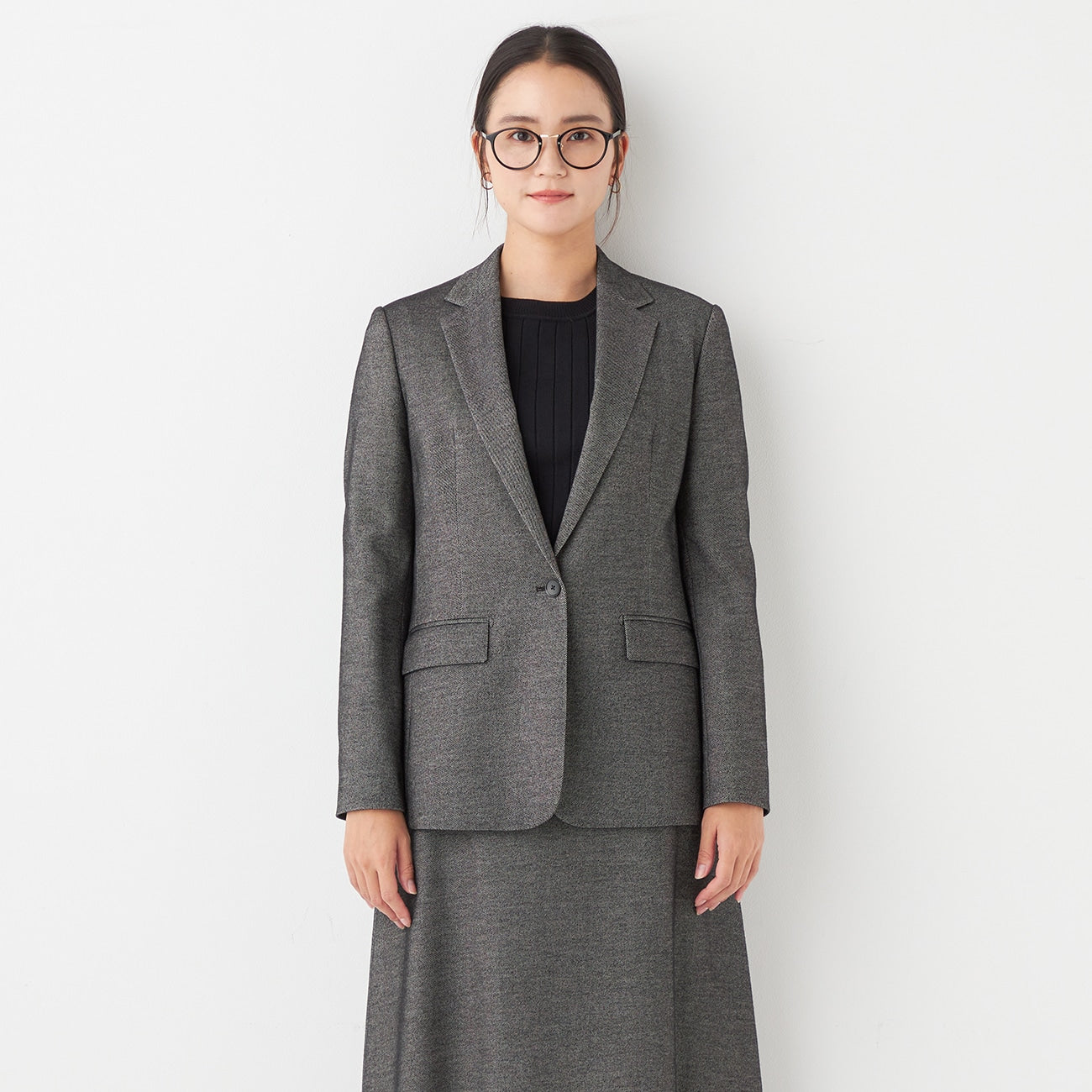 THE THIRD SUITS Twill Long Jacket - Beige_18