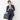 THE THIRD SUITS Linen-Like Cropped Sleeve Double-Breasted Jacket - Navy_47