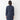 THE THIRD SUITS Linen-Like Cropped Sleeve Collarless Jacket - Navy_51