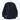 THE THIRD SUITS Linen-Like Cropped Sleeve Collarless Jacket - Navy_58