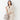 THE THIRD SUITS Linen-Like Cropped Sleeve Double-Breasted Jacket - Beige_36