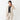 THE THIRD SUITS Linen-Like Cropped Sleeve Collarless Jacket - Beige_40