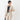 THE THIRD SUITS Linen-Like Cropped Sleeve Collarless Jacket - Beige_42
