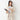 THE THIRD SUITS Linen-Like Cropped Sleeve Collarless Jacket - Beige_50