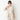 THE THIRD SUITS Linen-Like Cropped Sleeve Collarless Jacket - Beige_52