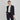 THE THIRD SUITS Collarless Double-Weave Jacket - Navy_01