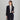 THE THIRD SUITS Collarless Double-Weave Jacket - Navy_02