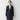 THE THIRD SUITS Collarless Double-Weave Jacket - Navy_04
