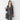 THE THIRD SUITS 格紋雙排扣外套 -灰