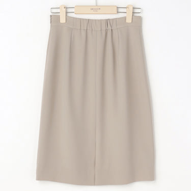 THE THIRD SUITS Double Cloth Tight Skirt - Beige_26