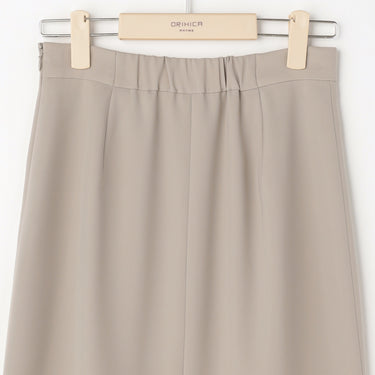 THE THIRD SUITS Double Cloth Tight Skirt - Beige_29