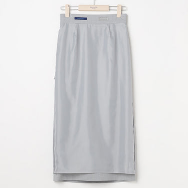 THE THIRD SUITS Long Tight Skirt - Light Gray_22