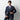 Water-Repellent Windowpane Jacket - Navy_23