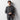 Washable Stretch Check Suit Jacket - Medium Gray_01