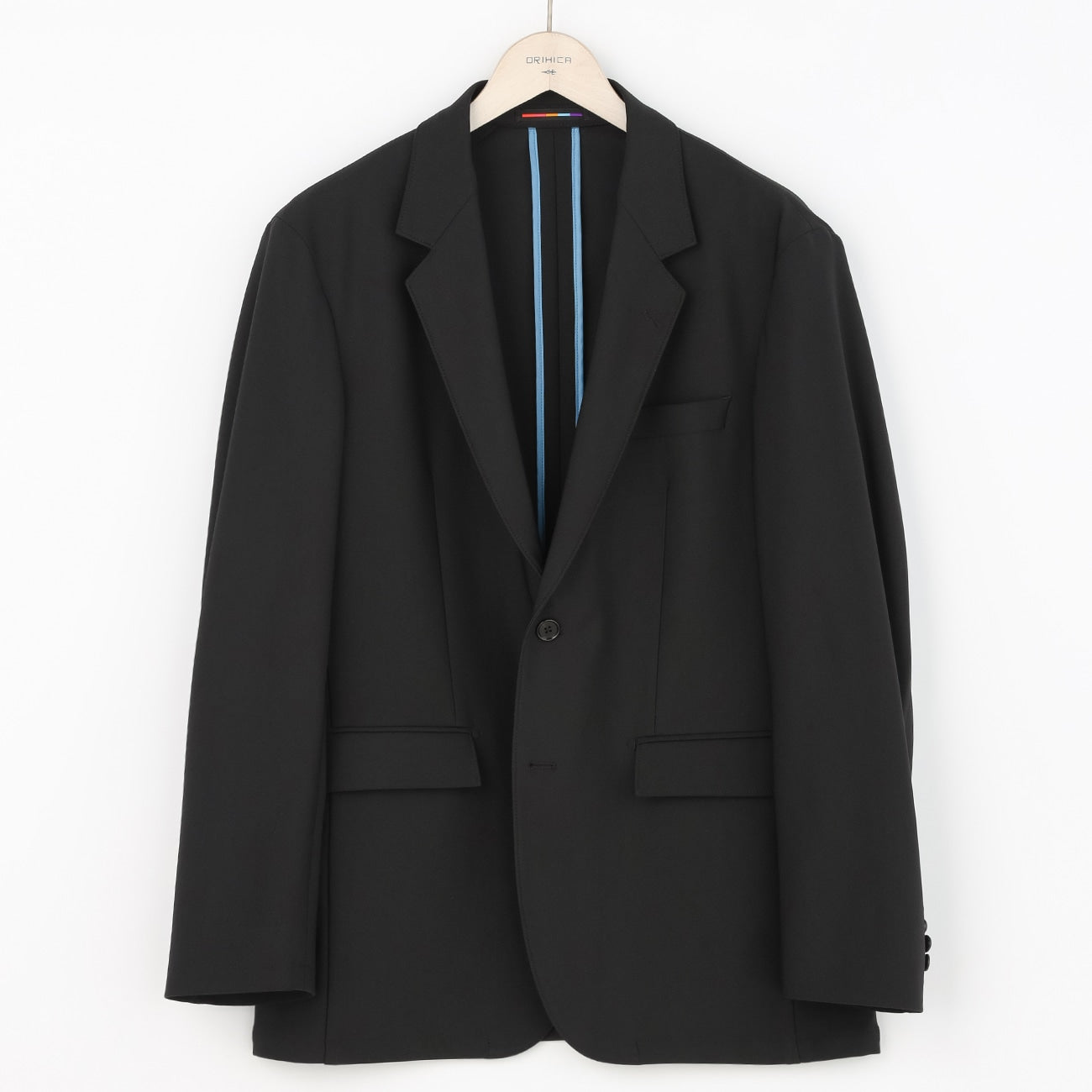 Japanese Fabric THE THIRD SUITS BIZSPO Jacket - Black_14