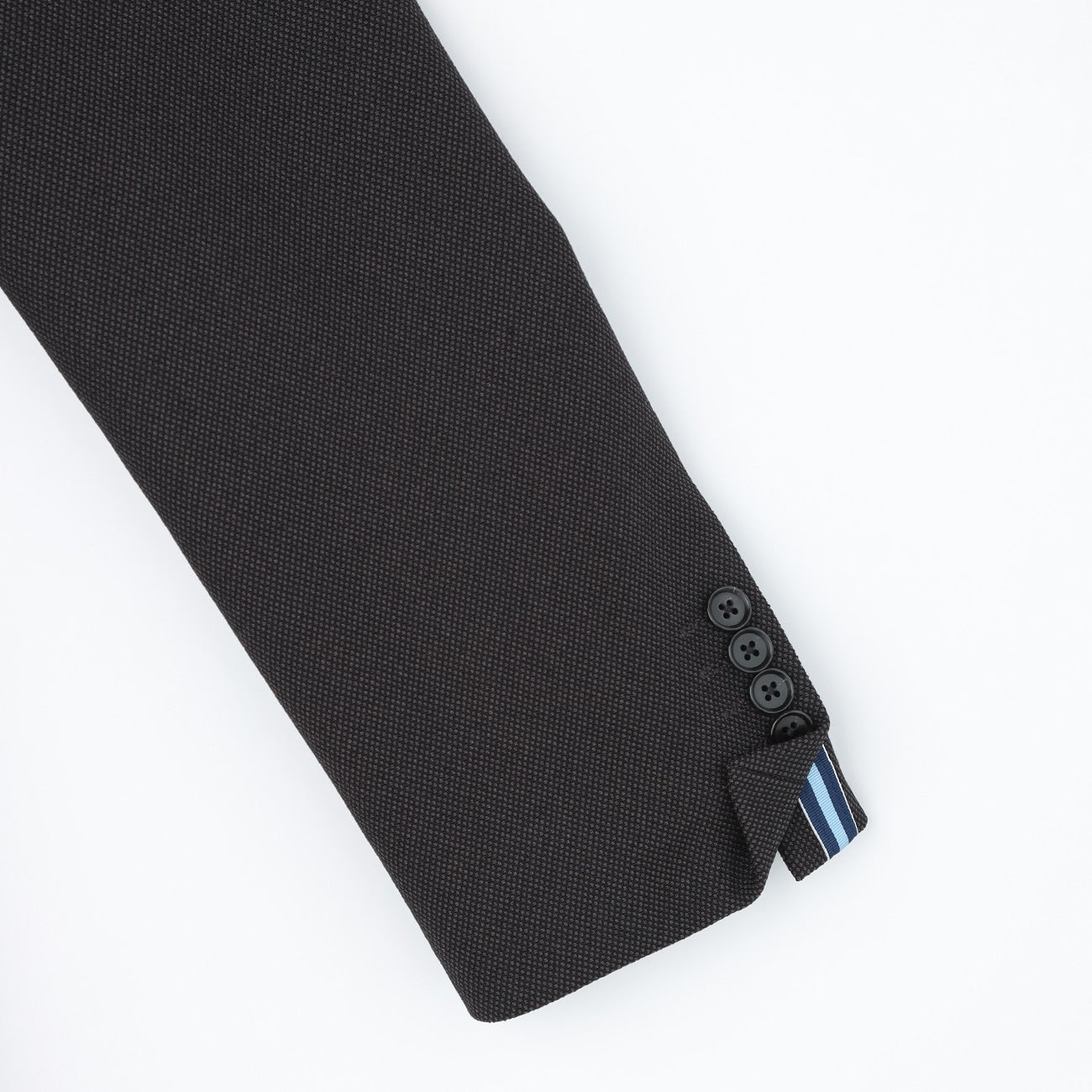 防水鸟眼配色外套 -灰