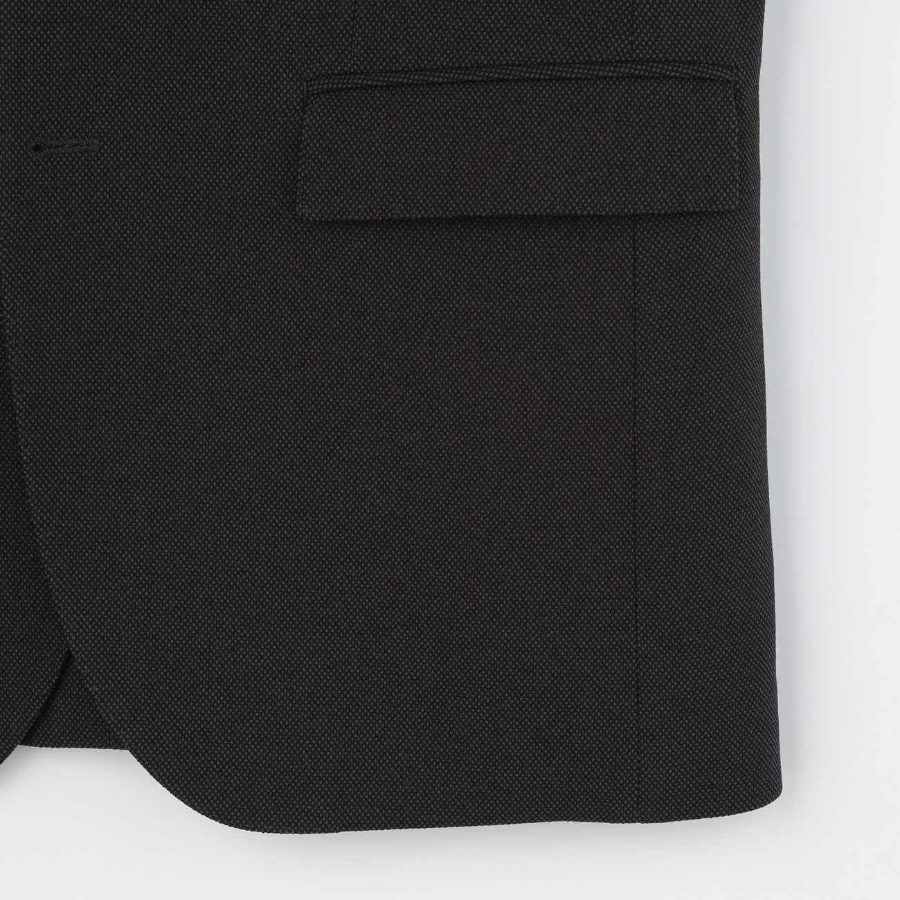 防水鸟眼配色外套 -灰