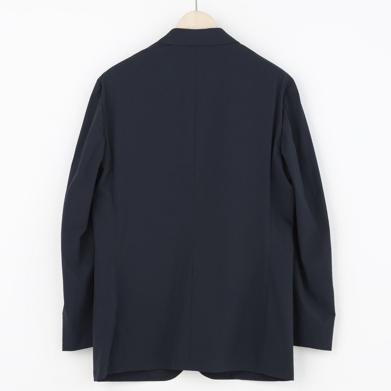 THE THIRD SUITS BIZSPO Water-Repellent Plain Nylon Jacket - Navy_13
