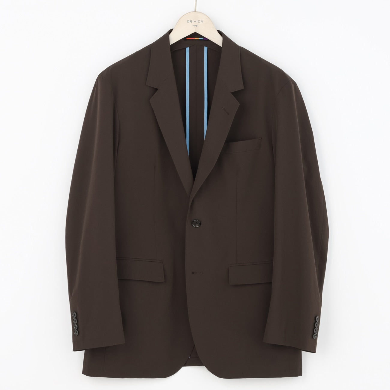THE THIRD SUITS BIZSPO Water-Repellent尼龍 外套 - Brown_16