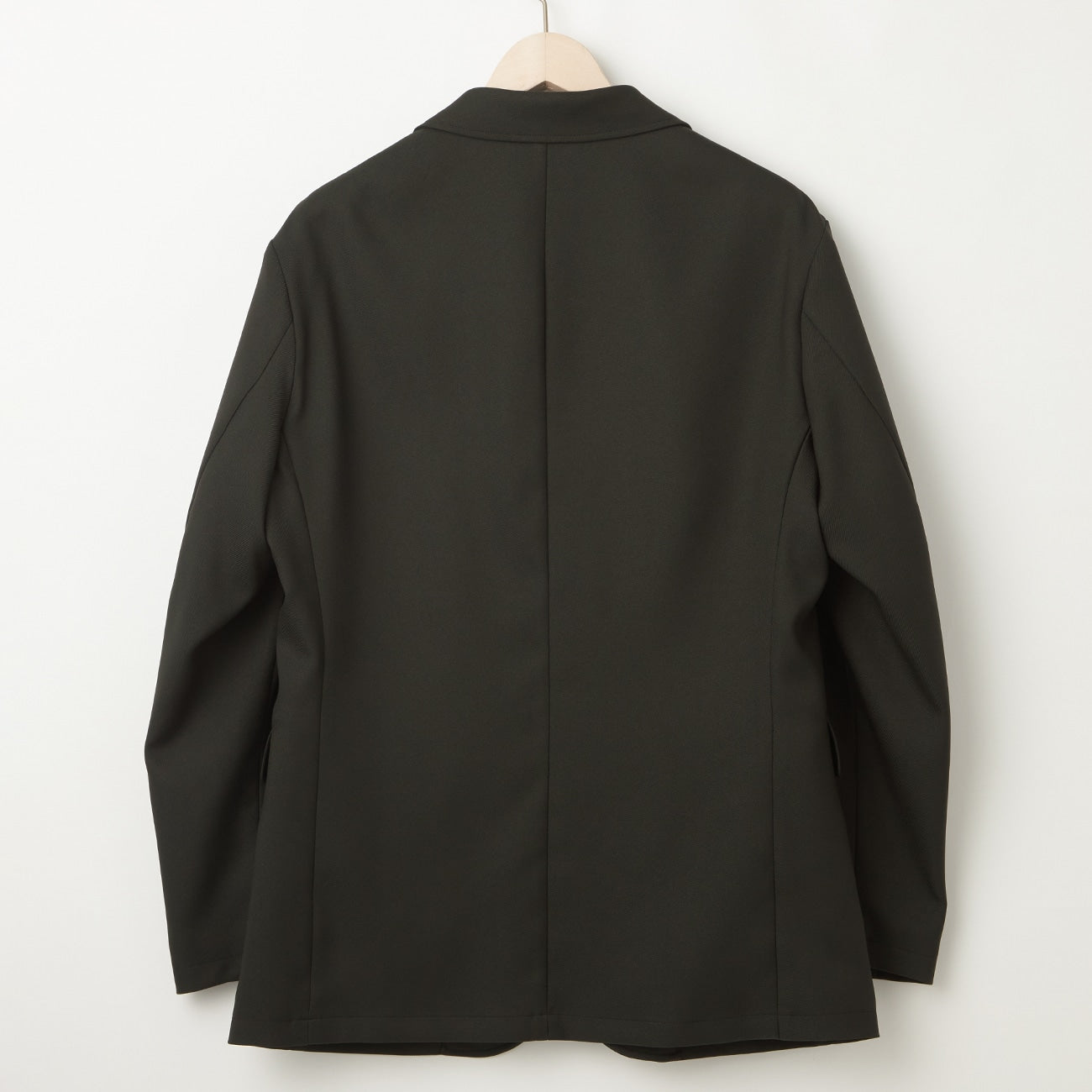 Washable Plain Jacket - Khaki_13