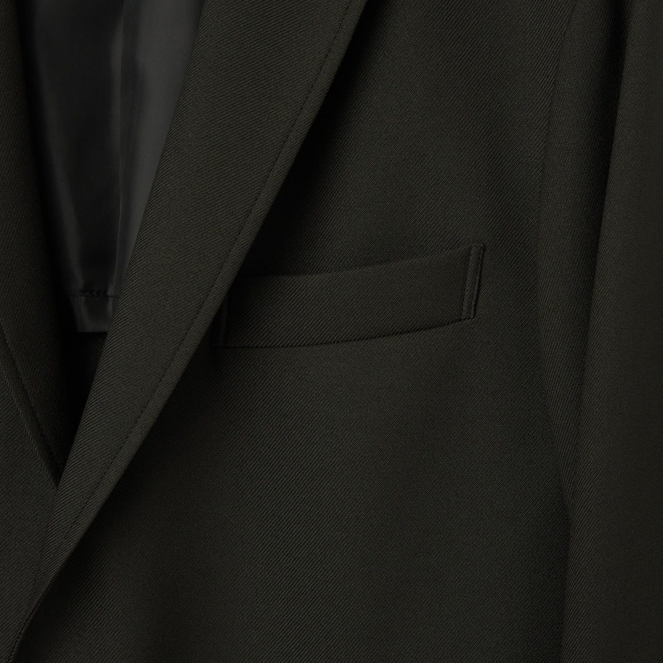 Washable Plain Jacket - Khaki_14