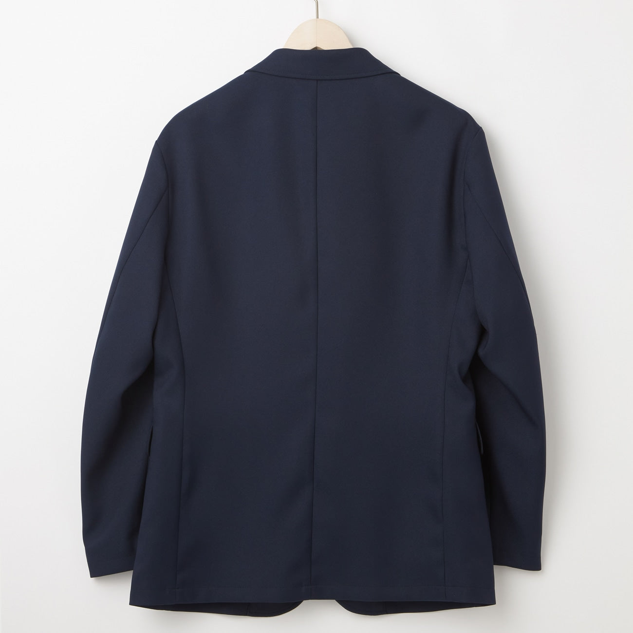 Washable Plain Jacket - Navy_15