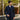 Houndstooth Suit Jacket - Navy_02