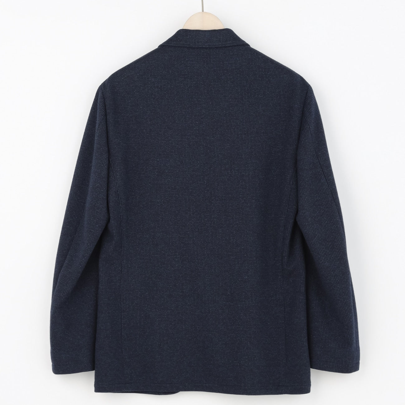 日本製素材 THE THIRD SUITS Houndstooth外套 -深藍