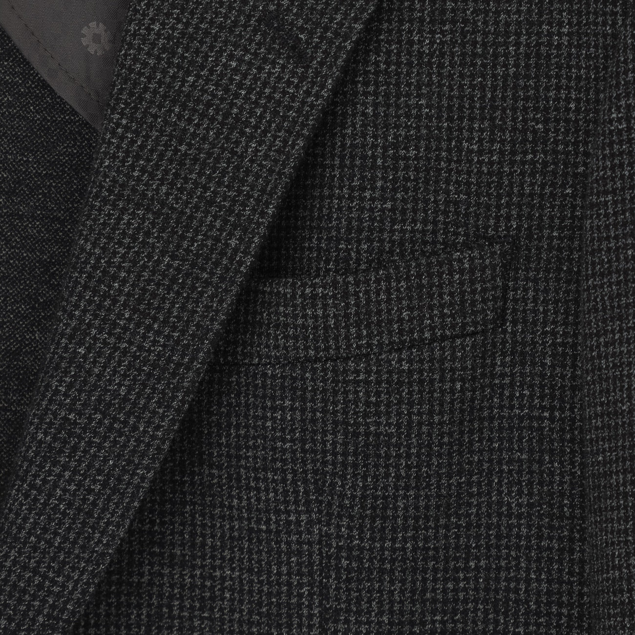 日本制素材 THE THIRD SUITS Houndstooth外套 -浓灰 灰