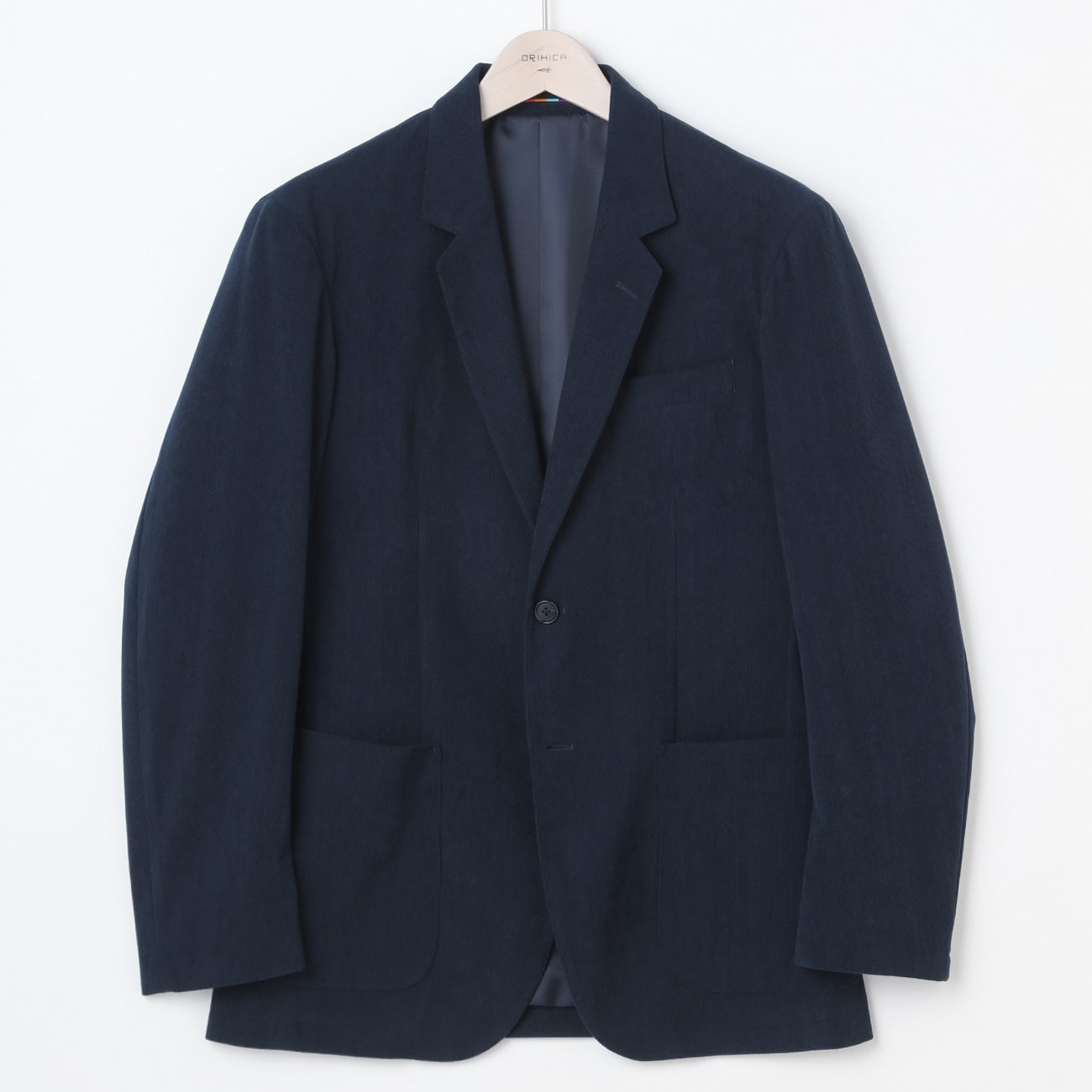THE THIRD SUITS Corduroy Jacket - Navy_19