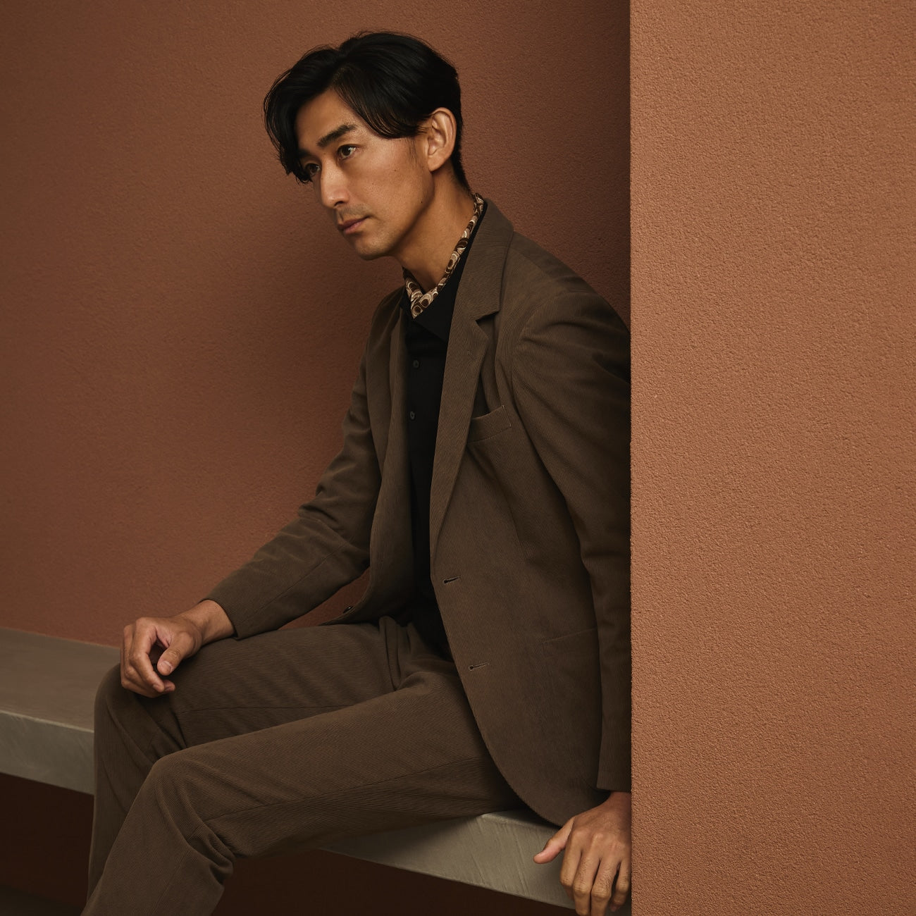 THE THIRD SUITS Corduroy Jacket - Beige_20