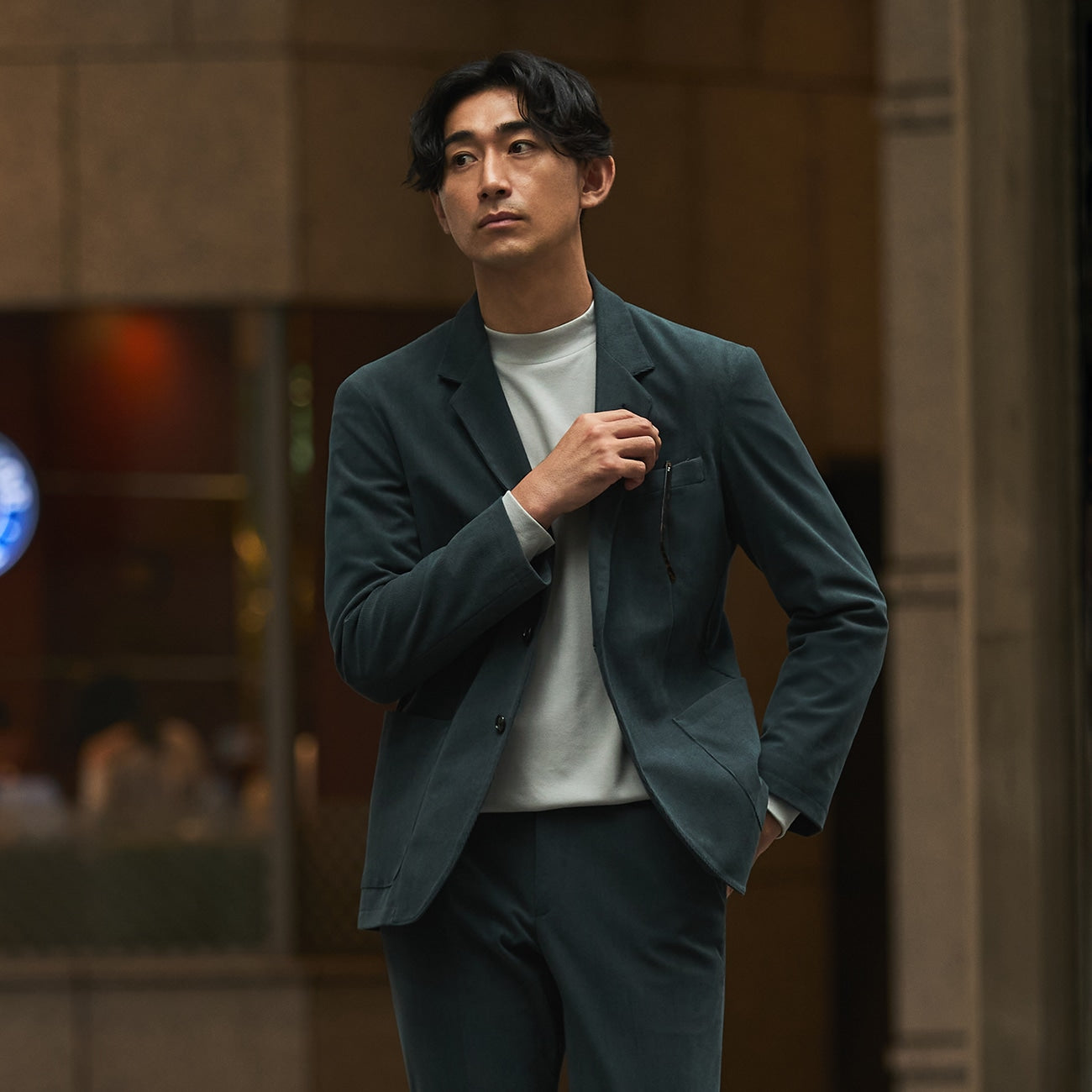 THE THIRD SUITS Corduroy Jacket - Khaki_11