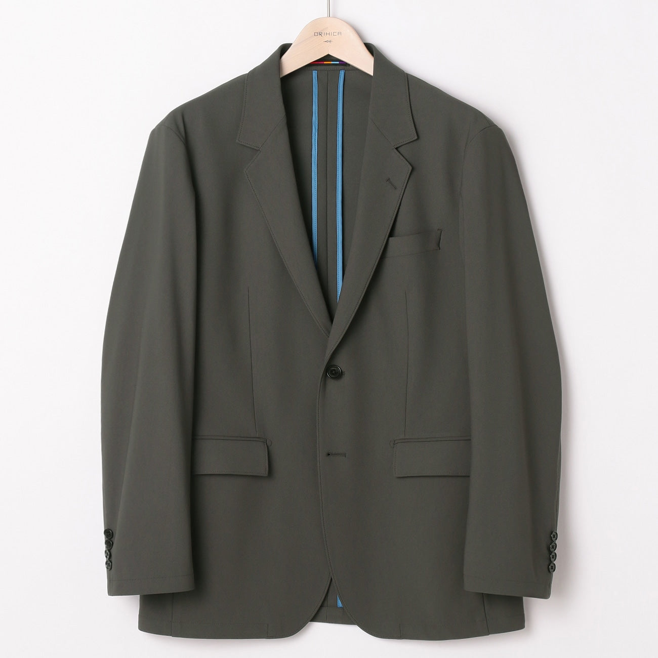 THE THIRD SUITS BIZSPO Plain Jacket - Medium Gray_21