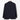 Wool Blend Plain Jacket - Navy_27