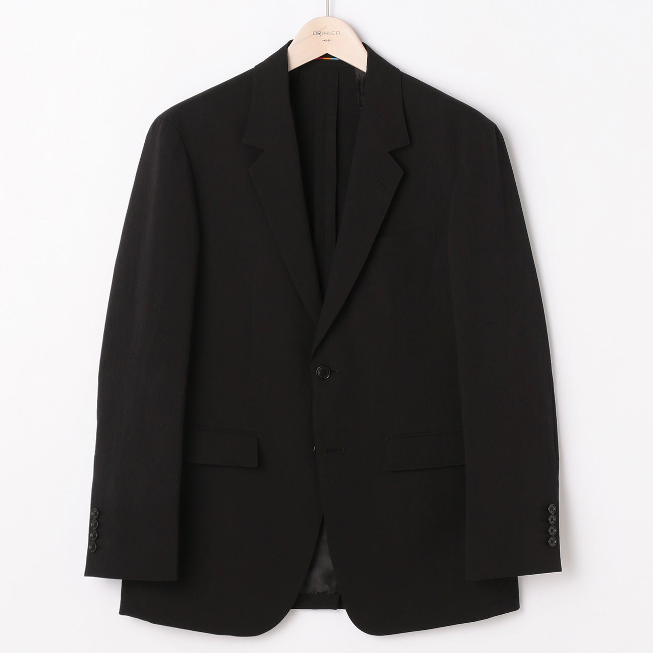 THE THIRD SUITS Dobby Jacket - Black_17