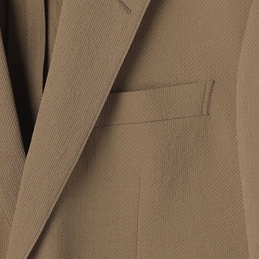 THE THIRD SUITS Dobby Jacket - Beige_24