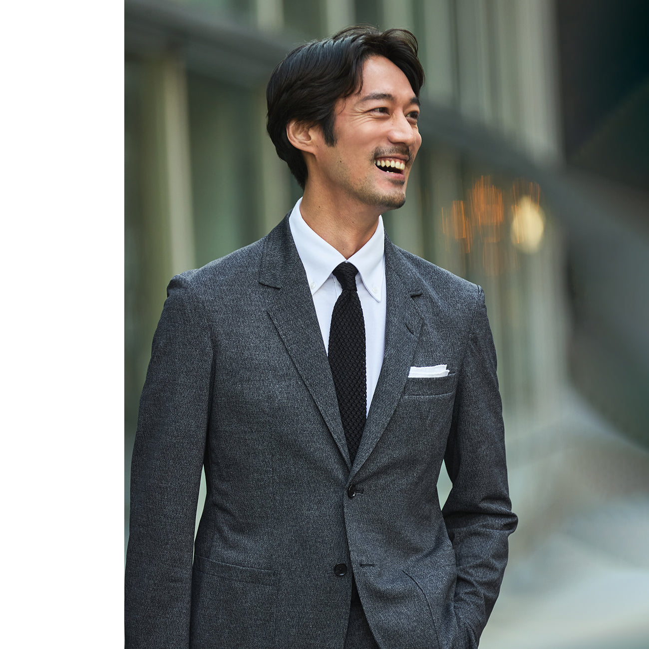 THE THIRD SUITS Super Cool High-breathability Jacket - Light Gray_15