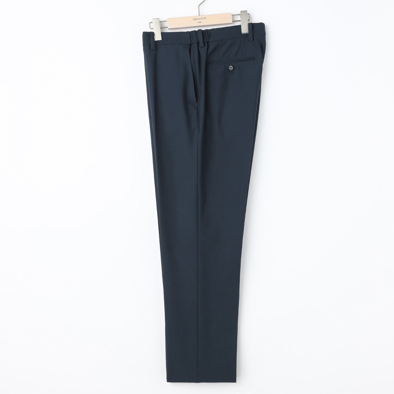 Japanese Fabric THE THIRD SUITS BIZSPO Pants - Navy_13