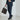Water-Repellent Windowpane Pants - Navy_12
