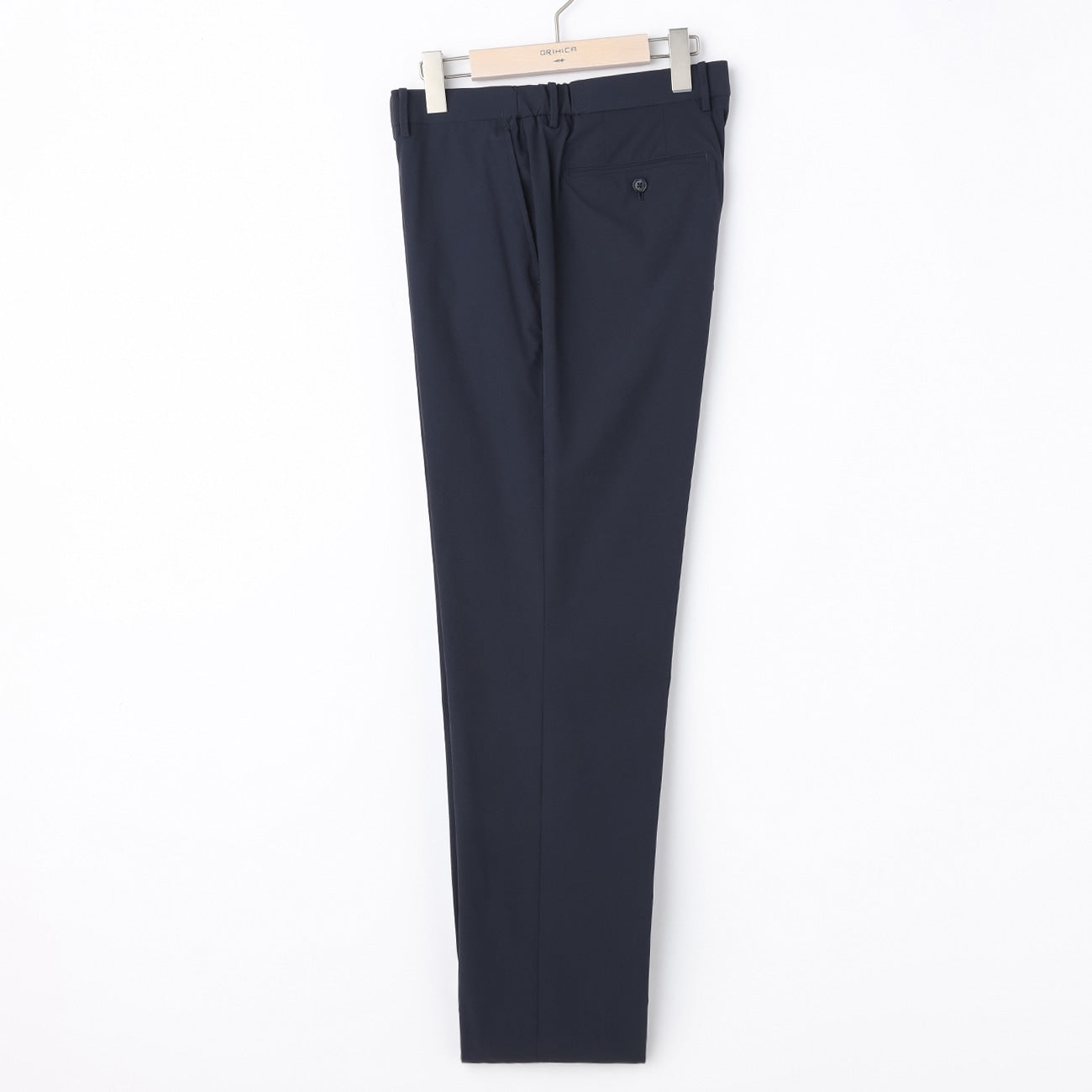 THE THIRD SUITS BIZSPO Water-Repellent Plain Nylon Pants - Navy_15