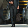 THE THIRD SUITS Denim-Like Pants - Medium Gray_15