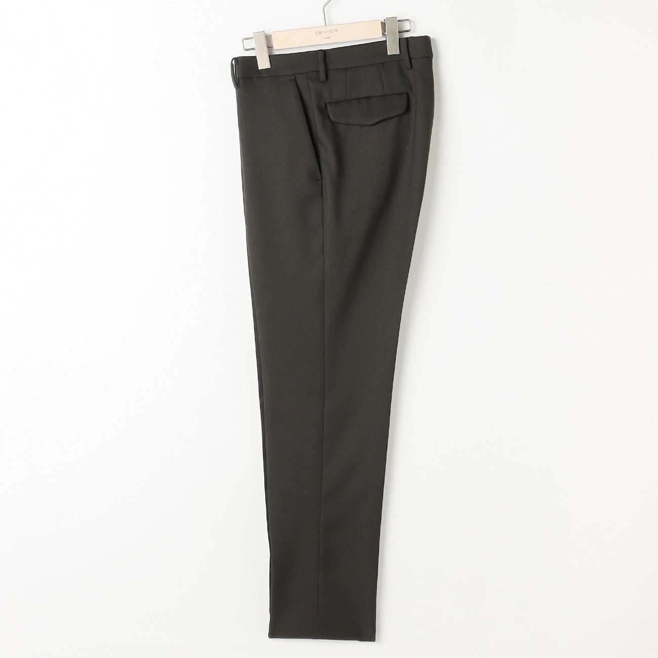 Washable Plain Pants - Khaki_13