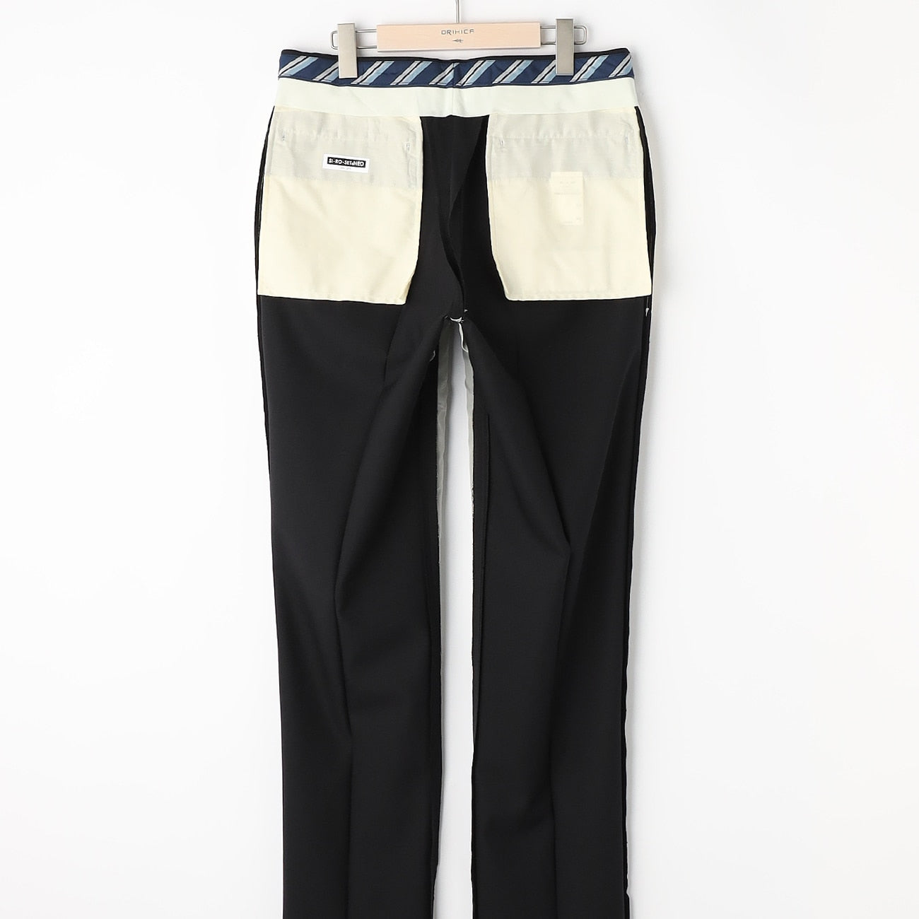 輕彈免燙舒適長褲 黑_16