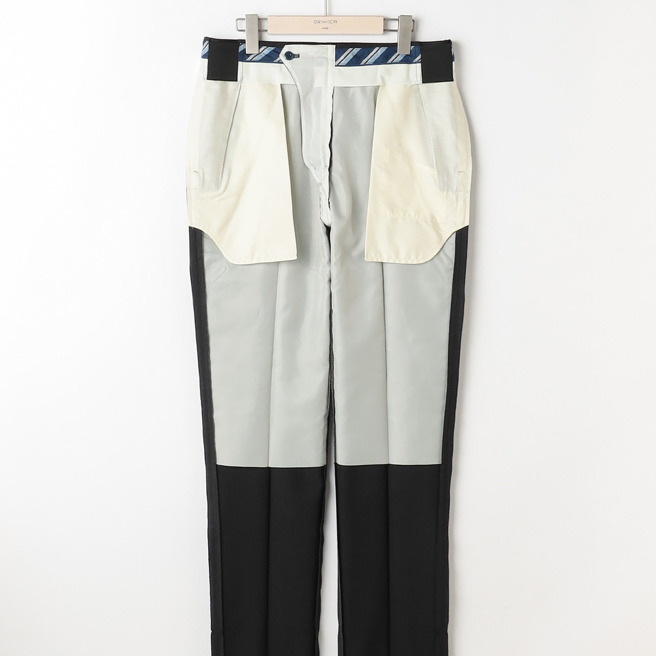 輕彈免燙舒適長褲 濃灰