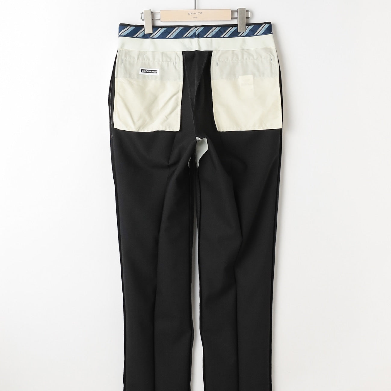 輕彈免燙舒適長褲 濃灰