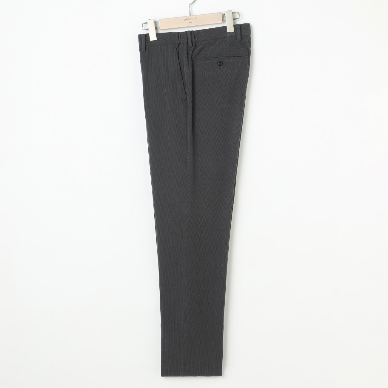 THE THIRD SUITS Corduroy Pants - Medium Gray_11