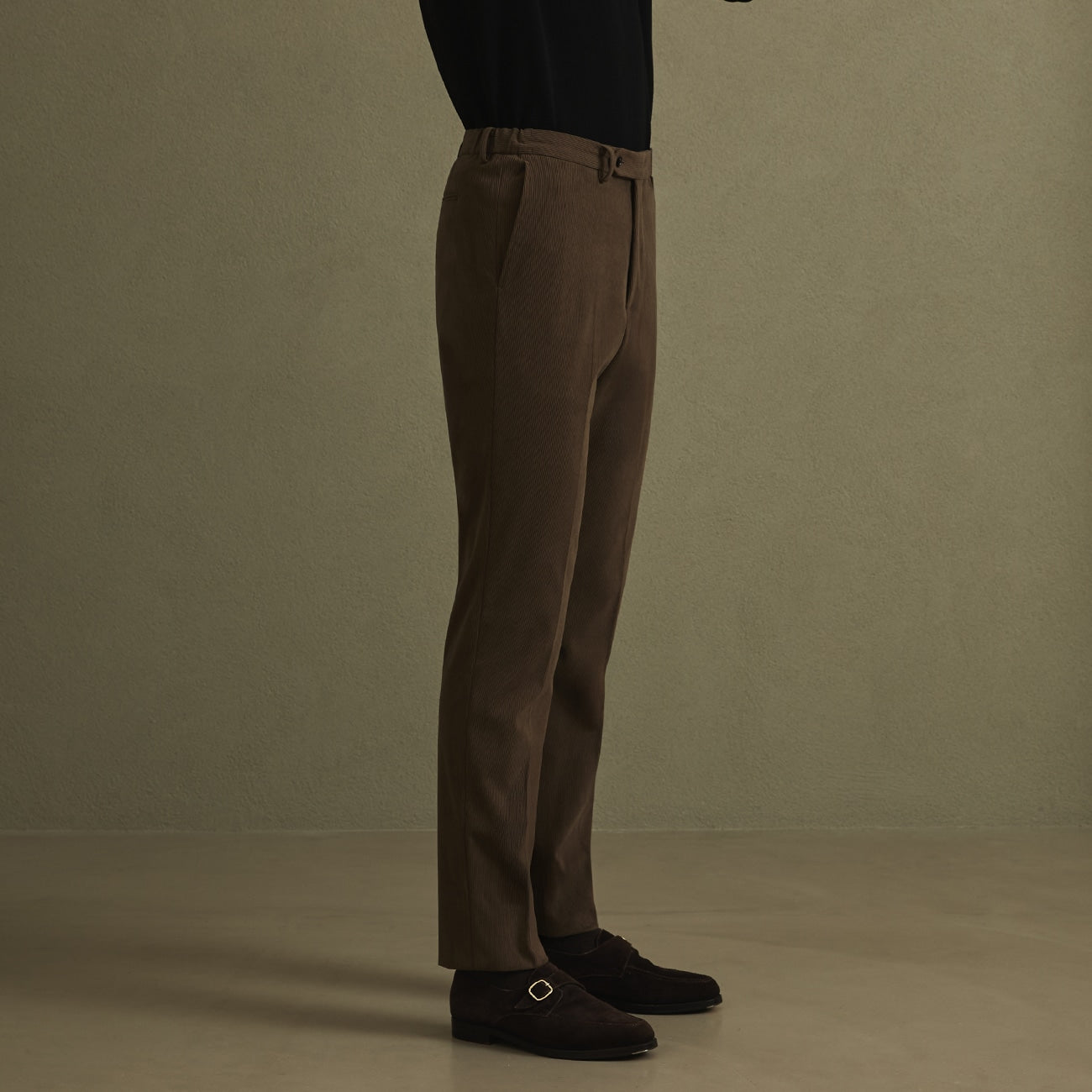 THE THIRD SUITS Corduroy Pants - Beige_18