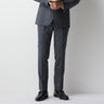 Windowpane Milled Wool Matching Pants - Medium灰