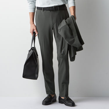 THE THIRD SUITS BIZSPO Plain Pants - Medium Gray_17