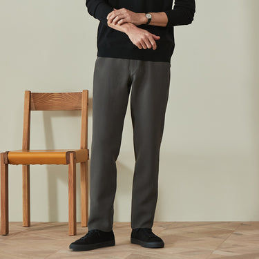 THE THIRD SUITS Plain Pants - Khaki_14